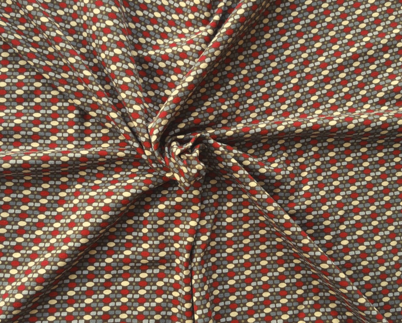 1 Yard Pima Cotton Spandex Print Jersey Knit Fabric for T-Shirts, Dresses, and Apparel